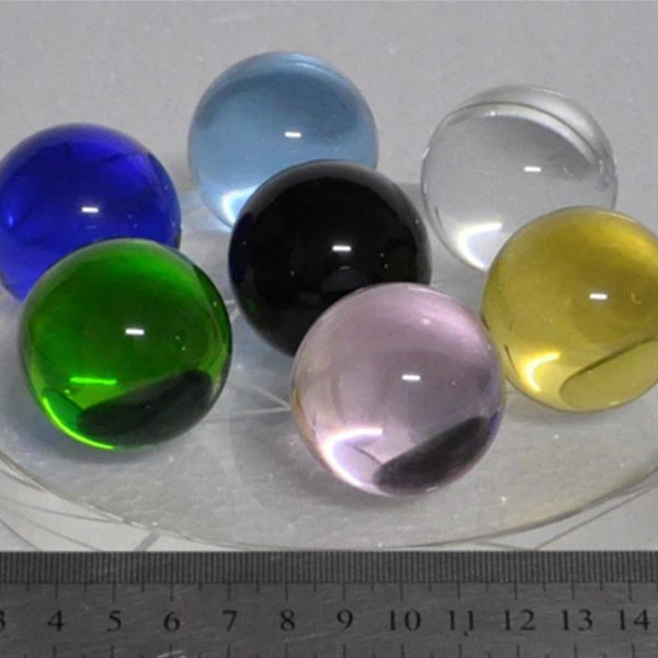 Peli Gwydr Lliw Crystal